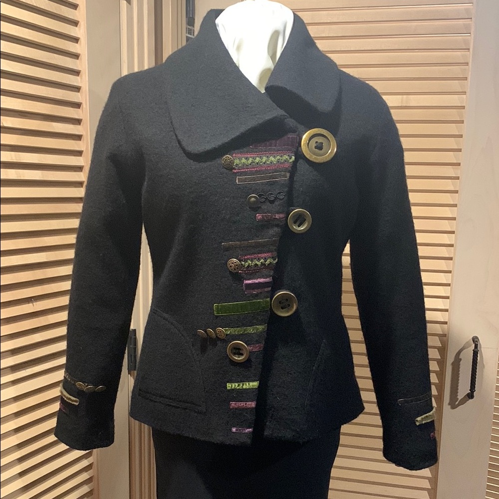 Artsy Wool Jacket
